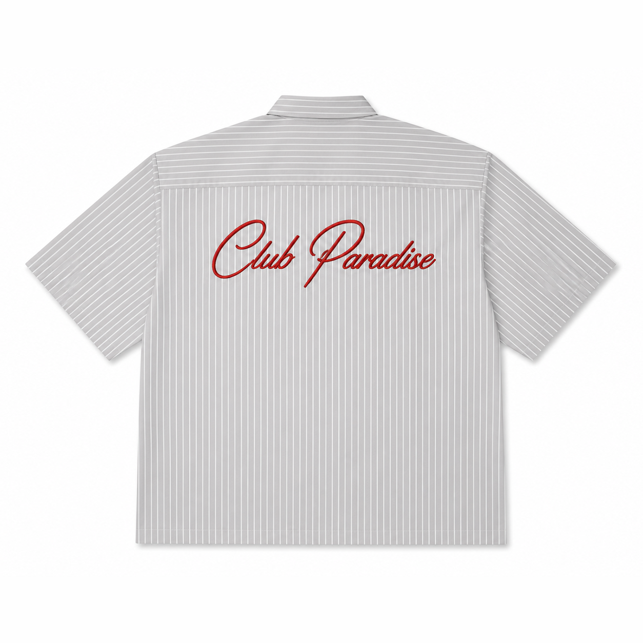 BOX FIT SHITR GRAY&WHITE