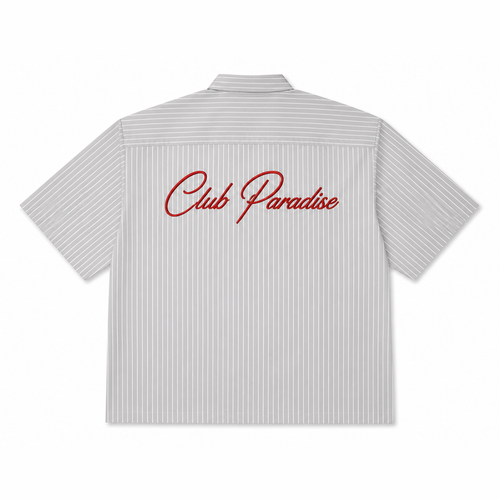 BOX FIT SHITR GRAY&WHITE