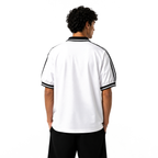 Hexa BOX FIT polo T-shirt in classic design, featuring a comfortable fit and short sleeves, displayed on a neutral background.