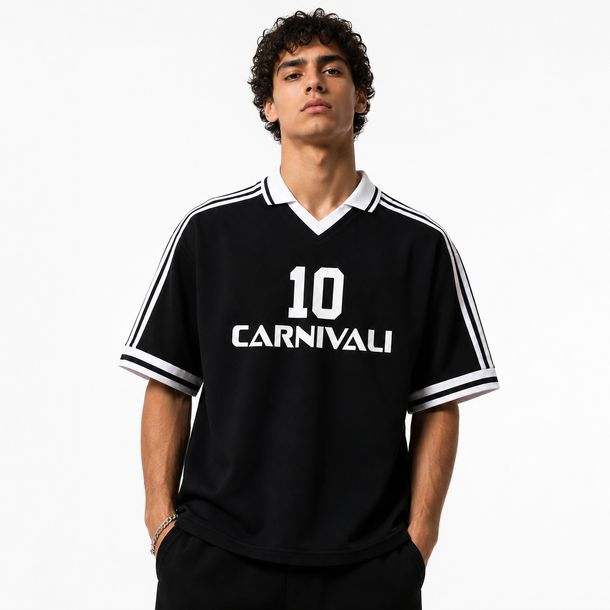 BLACK BOX FIT POLO HEXA T-SHIRT