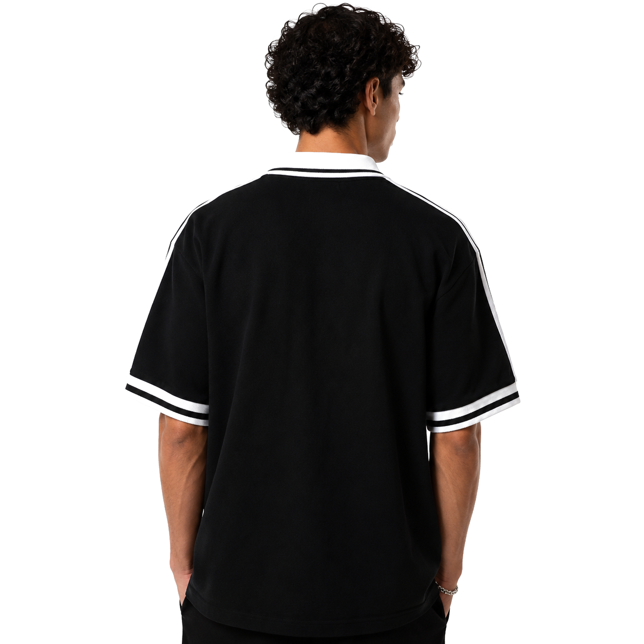 Hexa Box Fit Polo T-Shirt in a classic design, featuring a comfortable fit and subtle branding on the chest.