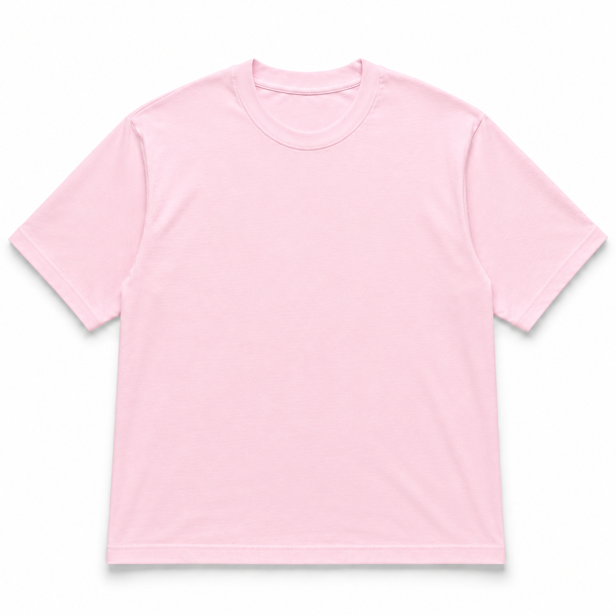HEXAstudios oversized T-shirt in soft fabric, featuring a relaxed fit and casual style, displayed on a hanger.
