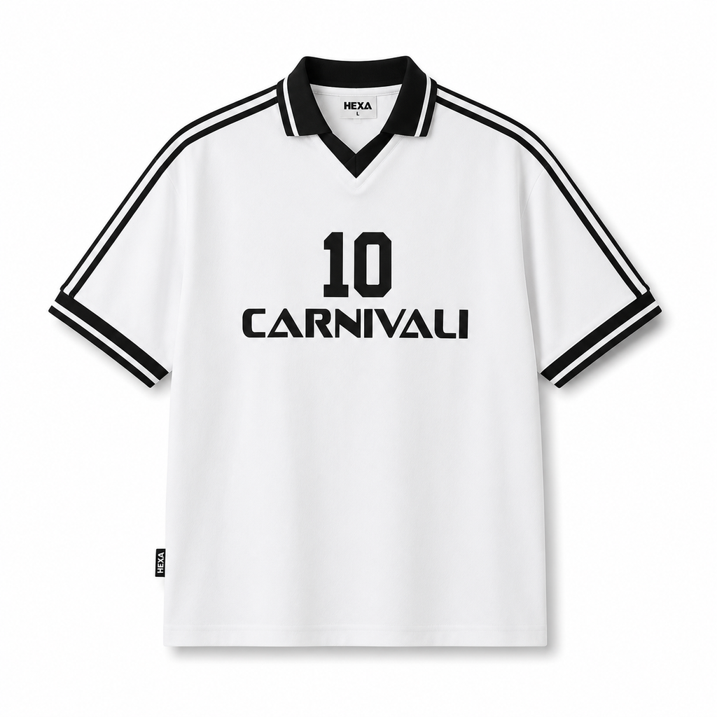 WHITE BOX FIT POLO HEXA T-SHIRT